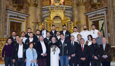 Unicaja Almería ofrece la Copa del Rey a la Virgen del Mar