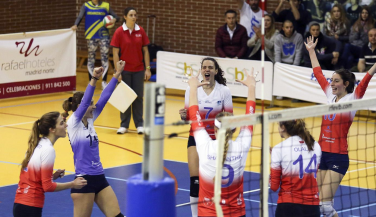 Contundente victoria del Feel Volley Alcobendas ante el CV Aguere