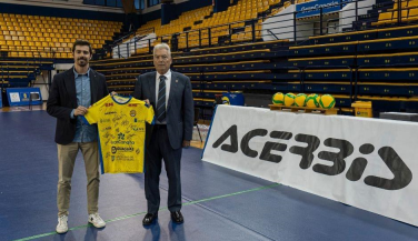 Acerbis felicita a CV Guaguas por su papel en la CEV Champions League