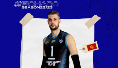 El Club Voleibol Melilla cierra un fichaje de última hora; el montenegrino Balsa Radunovic