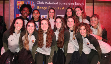 Club Voleibol Barcelona celebró su 30 aniversario