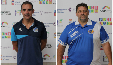 Definidos los cuadros técnicos de los equipos de Superliga 2 del Club Voleibol Playas de Benidorm 