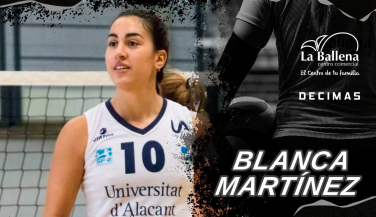 El CV Sayre CC La Ballena suma el talento de Blanca Martínez a su nueva plantilla