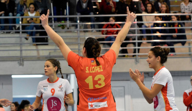 JS Hotels Ciutat Cide supera con contundencia 3-0 a Almería Volley Grupo 2008