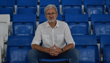 El presidente del Club Voley Palma Carlos García hace balance de la situación actual del club