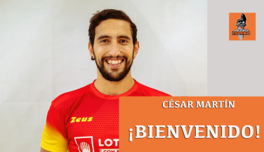 César Martín se convierte en el tercer fichaje del CV Teruel para la temporada 2019/2020