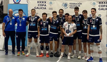 El Rotogal Boiro Voleibol pierde la final de la Copa Galicia contra el San Sadurniño