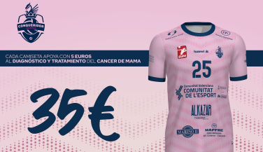 Colabora en la lucha contra el cáncer de mama junto a UPV Léleman Conqueridor