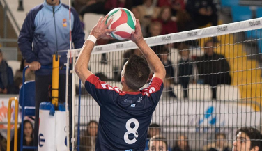 El colocador de Emevé, Antonio Mondejar, MVP de la 18ª jornada de SM2