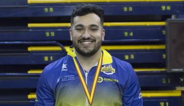 Daniel Pérez, preparador físico del CV Guaguas: 