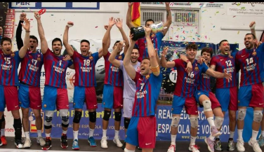 Barça Voleibol, campeón de la Superliga Masculina 2 