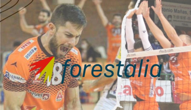 Forestalia continúa con su apoyo al Club Voleibol Teruel