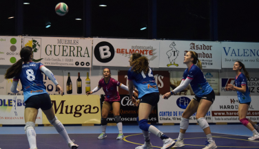 Victoria de OSACC Haro Rioja Vóley ante el colista Leganés