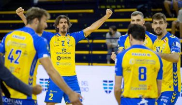 El Guaguas sella con brillantez su clasificación para la siguiente ronda de la CEV Cup