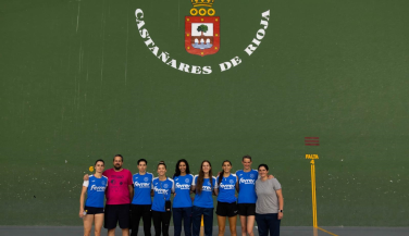 El OCISA Haro Rioja Vóley promueve el voleibol en Castañares de Rioja