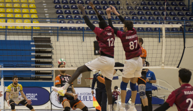 Melilla Sport Capital Voleibol vence a un gran Teruel y logra el liderato de la SVM