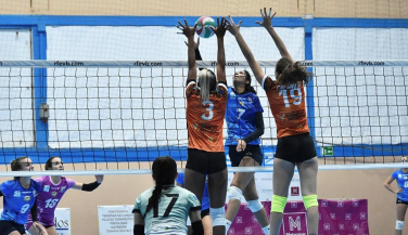 Mairena Voley Club casi araña un punto al líder Leleman Valencia