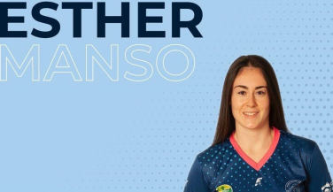 La canterana Esther Manso renueva con el Haro Rioja Vóley