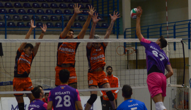 Victoria contundente de Club Voleibol Melilla Ciudad del Deporte ante Pamesa Teruel Voleibol