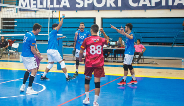 Melilla Sport Capital pierde ante un gran Pamesa Voleibol Teruel