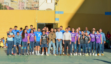 Club Voleibol Melilla fortalece sus raíces en el CEIP Juan Caro