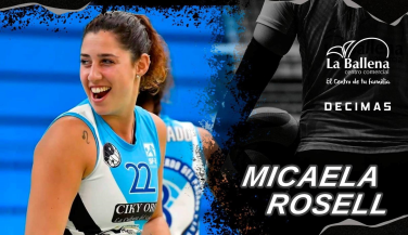 El CV Sayre CC La Ballena cierra la llegada de Micaela Rosell