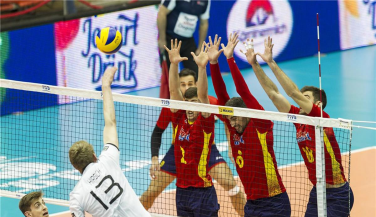 España no puede con la potencia de Alemania en Liga Mundial (0-3)
