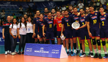 ¡España subcampeona de la Liga Mundial 2017!