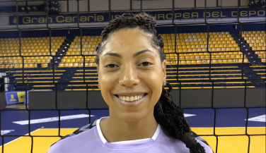 Natielle Gonçalves de CV Gran Canaria Urbaser, MVP Iberdrola de la primera jornada