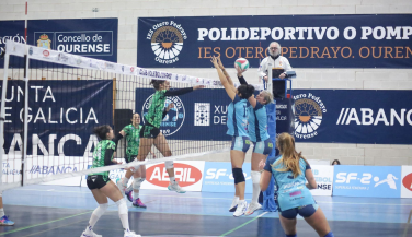 Aceites Abril Voleyourense cae en un gran partido ante Extremadura Arroyo