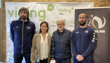 Viding Illes acompañará en el acondicionamiento físico a Club Vóley Palma 