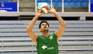 Al colocador brasileño Paulo Renán Bertassoni la vida y el voleibol ‘en verde’ le sonríen