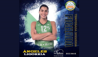Ángeles Ligorria se une al Club Voleibol Sayre en un importante fichaje