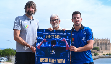 Carlos García, presidente de Club Voley Palma: “Queremos que pertenecer al club sea un sentimiento“