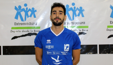 Ricardo Brillo, capitan de Extremadura Cáceres PH, continúa en Superliga Masculina 2