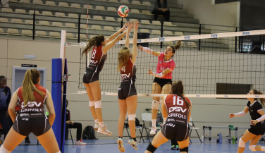 DSV CV Sant Cugat consigue la vitoria en el tie-break frente a CV Sestao 