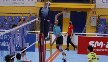 CV Sayre Décimas cae con honor ante el Barça Voleibol