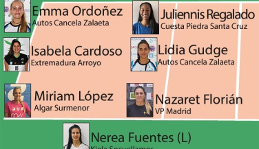 Nazaret Florián destacada en el 7 ideal de la SF 2
