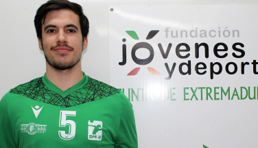 El capitán del Extremadura Cáceres PH Sergio Dómine renueva para la próxima temporada