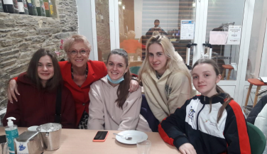 El Arenal Emevé acoge en Lugo a cuatro refugiadas ucranianas