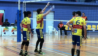 CAI Voleibol Teruel vence en Ibiza y sigue a la caza del liderato