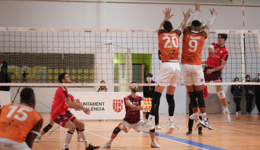 Arenal Emevé evitó la primera victoria de Léleman VB Valencia en su estreno en Superliga Masculina 