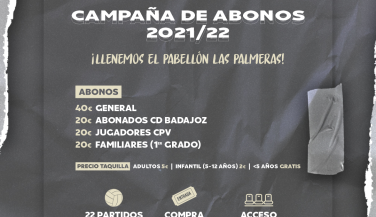 Badajoz Extremadura CPV lanza su campaña de abonos con el objetivo de llenar Las Palmeras