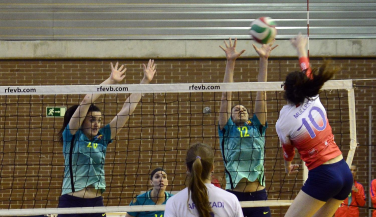 Segunda victoria del Feel Volley Alcobendas sobre CVB Barça en playoffs