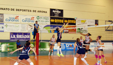 Arona Tenerife Sur derrota a DSV CV Sant Cugat en el tie-break 
