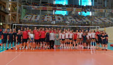 Las Selecciones Nacionales juntas en Guadalajara preparando el EuroVolley