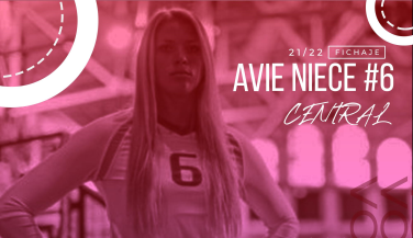 Avie Niece más madera para el centro de la red del CAV Esquimo.