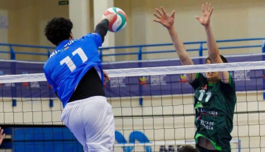 Club Voleibol Melilla renueva al internacional central melillense, Azddin Mimoun Chakrani