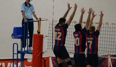 Melilla Sport Capital supera a Barça Voleibol en tres sets