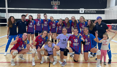 Otro triunfo del Barça CVB para prolongar su gran inicio de Liga